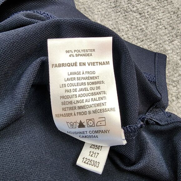 FootJoy Shirt Mens Medium Blue Green Colorblock Polo Short Sleeve Performance - Picture 16 of 16